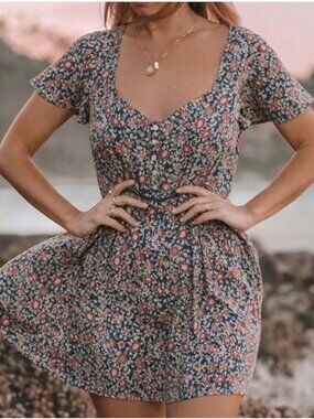 spell sunday feels mini dress SPELL Sunday Feels Mini Dress in White